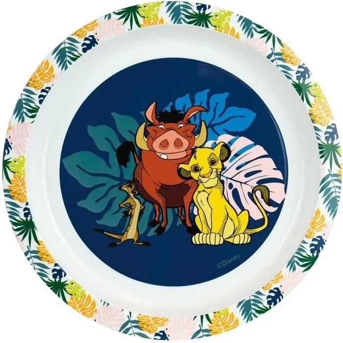 Lot Vaisselle Disney Le Roi Lion - FUN HOUSE - 006360 - Verre, Assiette Creuse, Assiette Plate, Mug, Gourde, Boîte Goûter Couverts-2