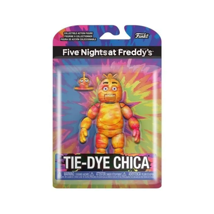 Figurine Pop! Five Nights at Freddy's - FUNKO - TieDye Chica - Blanc - 13 cm-1