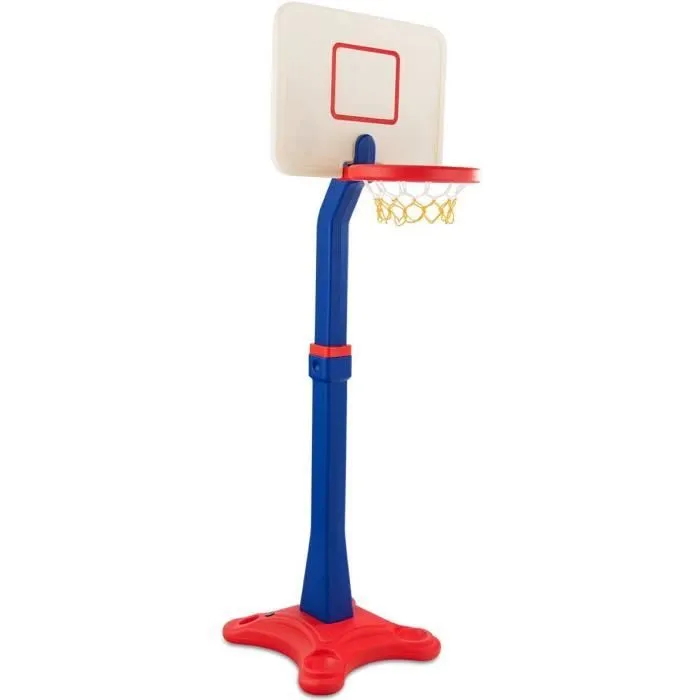 COSTWAY Pannier de Basket-ball, Hauteur Réglable entre 160 à 216 cm, Idéal pour Intérieur et Extérieur, Pour Enfant de 3 Ans et Plus-0