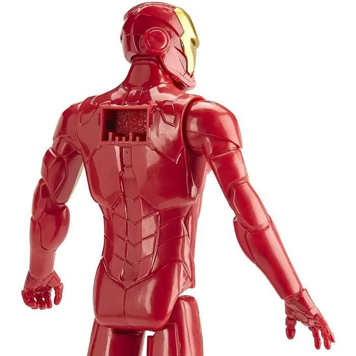 Figurine - MARVEL - Avengers Titan 30cm - Iron Man - Jouet pour Enfant de 4 ans et plus-4