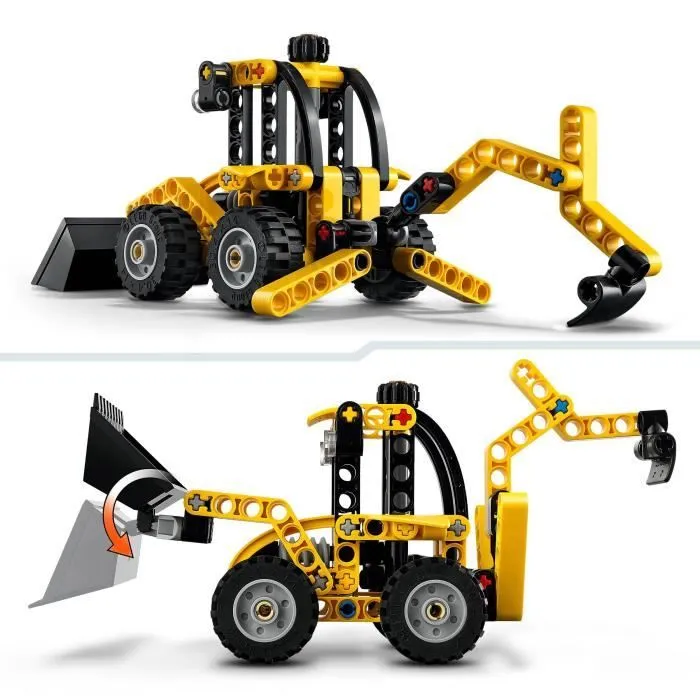 LEGO Technic 42197 Le tractopelle - Jeu de construction et cadeau pour garçon dès 7 ans-2