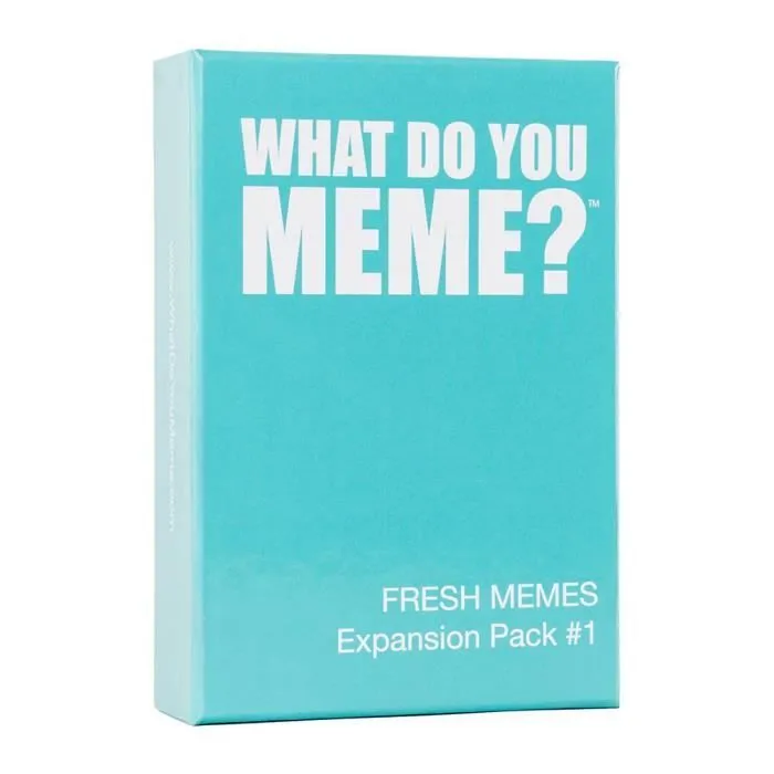 What Do You Meme? Fresh Memes Expansion Pack 1 (NOT FOR RESELL ON AMAZON/EBAY)-0