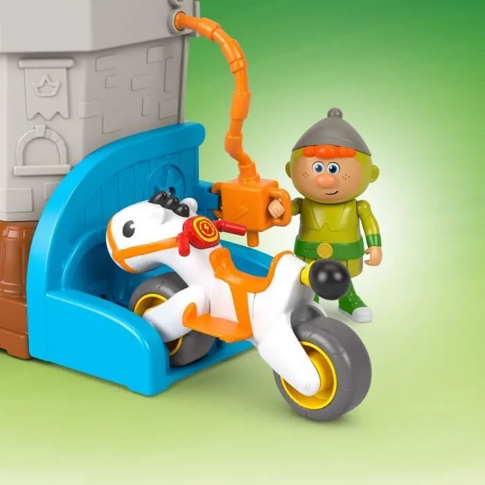 Fisher-Price-Gus le Chevalier Minus-Coffret Château Fort HGK33-4