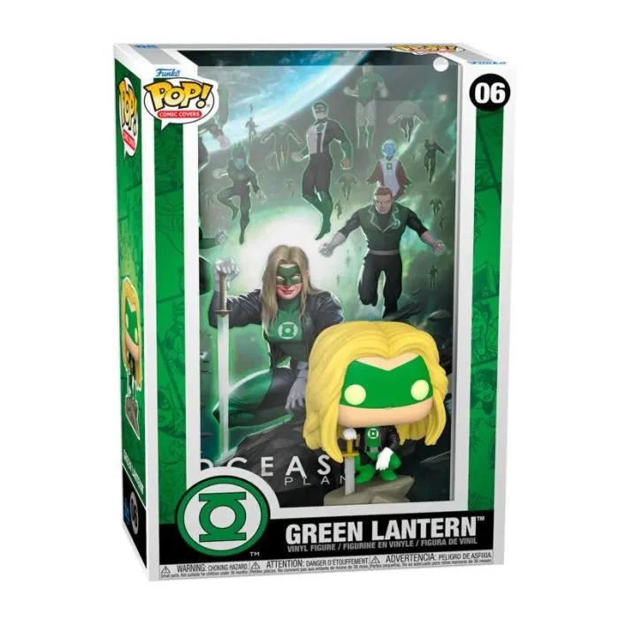 Figurine Funko Pop! Comic Cover - Dc Comics - Dceased Green Lantern - Vert - 3 ans - Intérieur - Mixte - Pop !-0