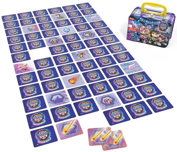 Jeu de cartes Memo Patrouille Mighty Movie-2