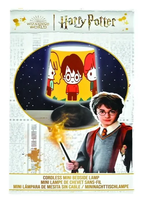 Mini lampe de chevet et veilleuse sans fil Harry Potter-5