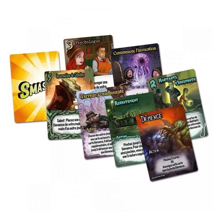 Jeux de société Ext.2 IELLO Smash Up - Cthulhu Fhtagn-1