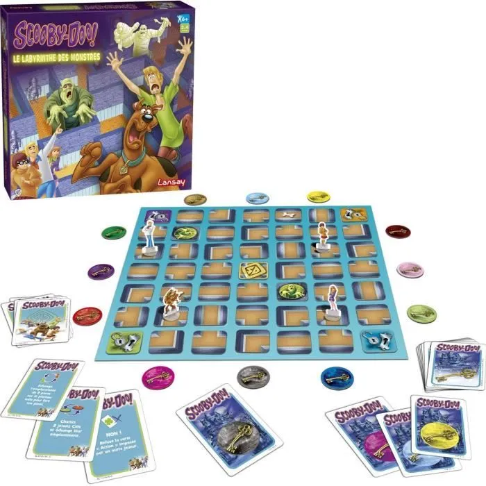 Le Labyrinthe des monstres - SCOOBY-DOO - Jeu de société-3