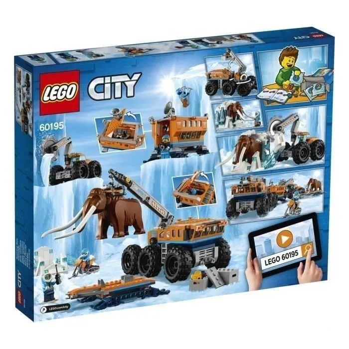 LEGO® City 60195 La Base Arctique d'Exploration-2