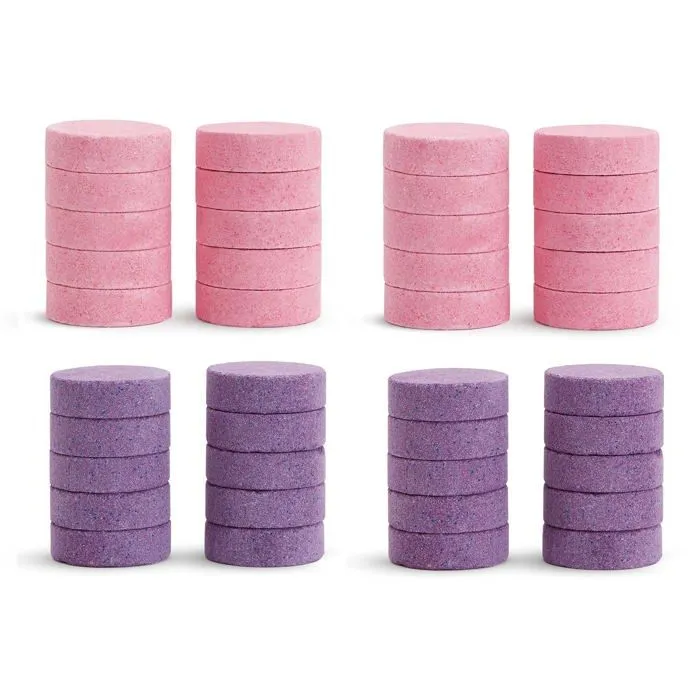 Kit bain bebe Munchkin - 051688 - Colour Buddies 40 Bombes de Bain Hydratantes et Colorees-0