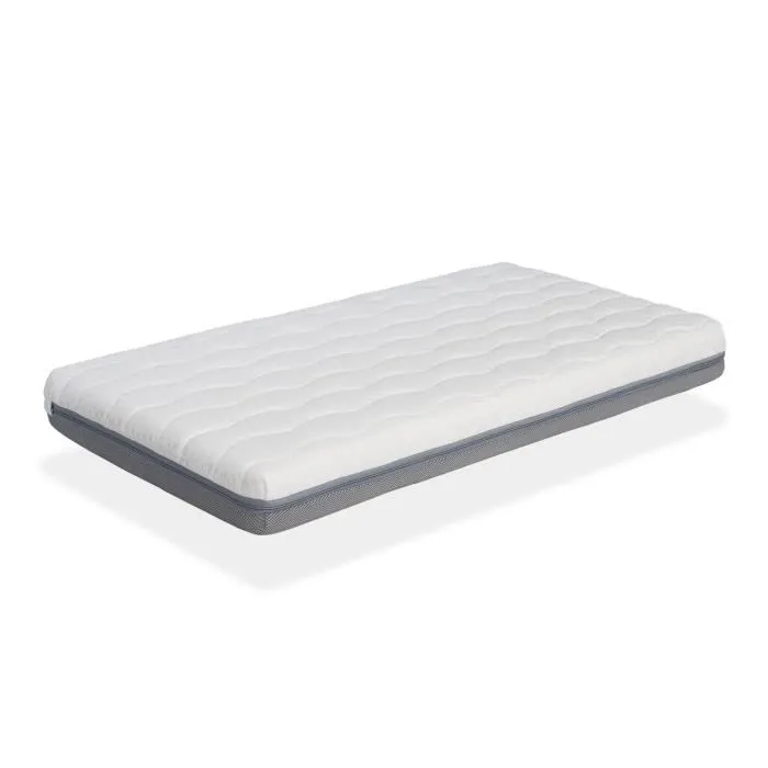 Matelas bébé KALA 60X12X11 CM – Déhoussable – Mousse à mémoire de forme et noyau perforée-0