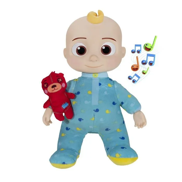 Peluche Cocomelon - CMW0146 - Poupon Musical JJ avec Ours en Peluche pour Enfant a partir de 18 Mois, francais Non Garanti-0
