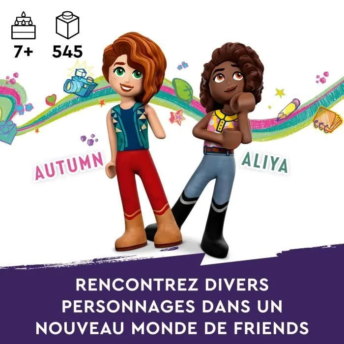 LEGO® Friends 41745 L’Écurie d’Autumn, Jouet avec Chevaux, Carrosse, Cadeau Équitation-4