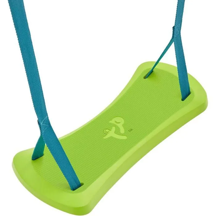Aire de jeux en bois avec glissière et portique Castelwood-4