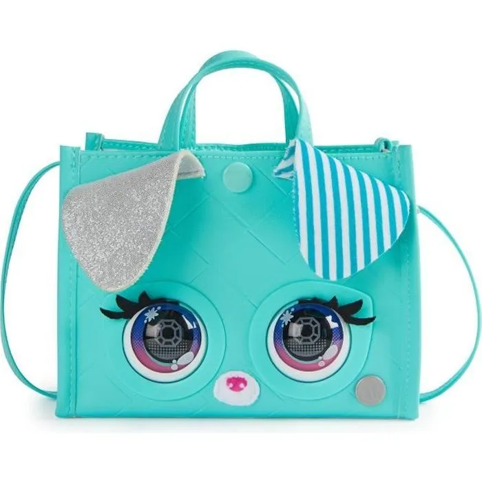 Purse Pets - Tote bag Chiot - Sac interactif (cligne des yeux, chante ...)-0