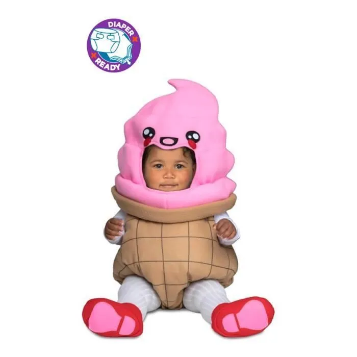 Déguisement de Glace de Fraise pour bébé-0