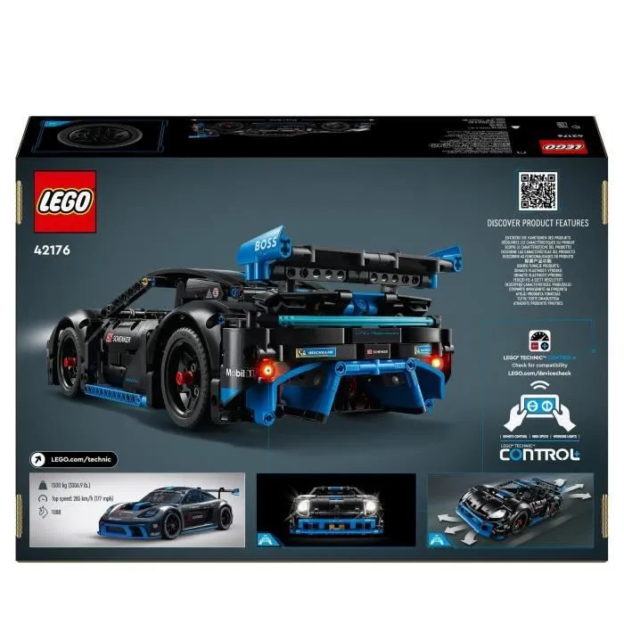 LEGO® Technic 42176 Voiture de course Porsche GT4 e-Performance - Modèle télécommandé-5