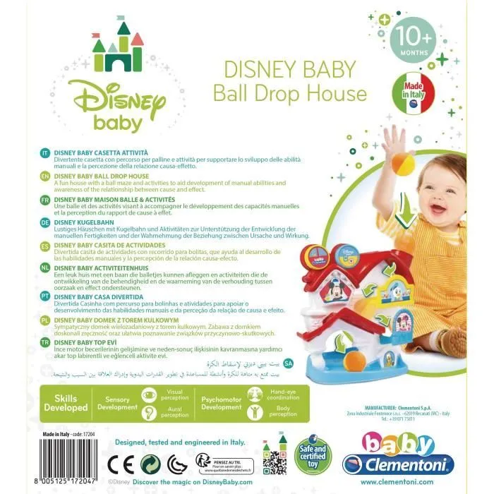 CLEMENTONI - Disney Baby - La Maison des Balles - Jeu d'éveil pour bébé-3