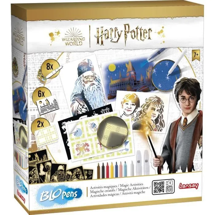 Set d'Activités Harry Potter - Blopens effaçables - Lansay-0