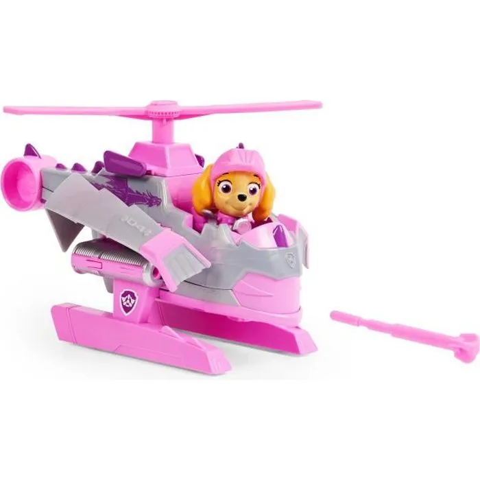 VEHICULE + FIGURINE STELLA RESCUE KNIGHTS La Pat' Patrouille-0