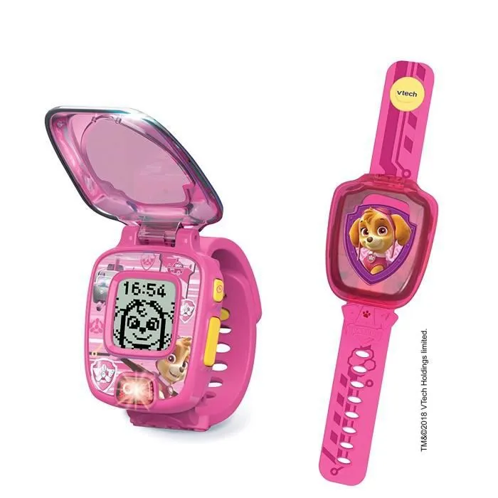 Montre interactive VTECH Pat Patrouille Stella - 4 jeux éducatifs - 12 cadrans personnalisables-2