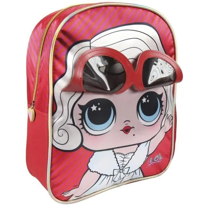 Sac À Dos - L.O.L. Surprise - Sport Loisir - Rouge-Fille-4
