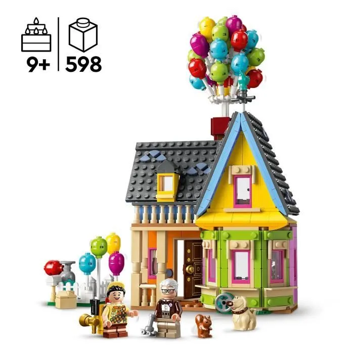 LEGO® Disney et Pixar - La Maison de « Là-haut » - Jouet 100ème Anniversaire Disney-2