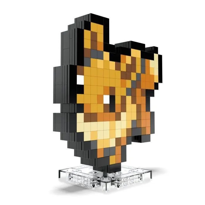 Mega-Pokémon-évoli-Coffret De Construction Rétro Pixel Art 323 Pièces - MEGA Pokémon - HTH78-2