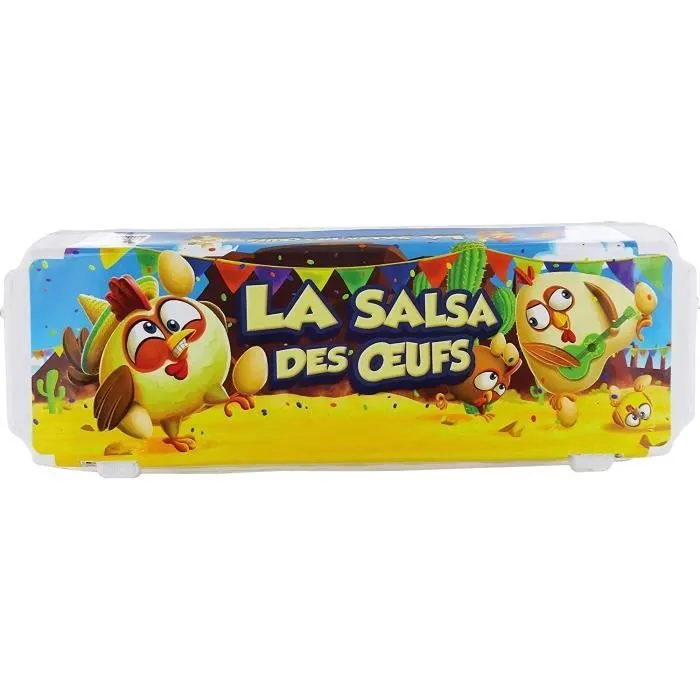 Jeu de société enfant - ASMODEE - La Salsa des œufs - Jeu d’ambiance - A partir de 7 ans-3