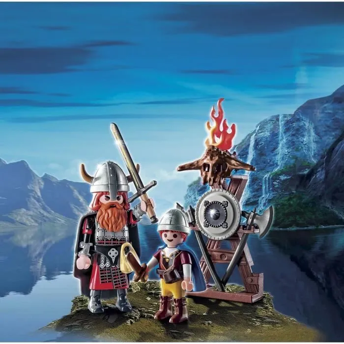 PLAYMOBIL 9209 - Œuf de Pâques - Vikings-1