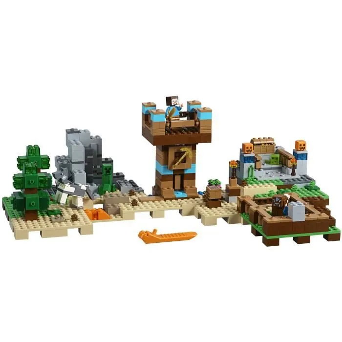 Jeu de construction - LEGO - Minecraft - La Boîte de Construction 2.0 - 717 pièces - A partir de 8 ans-1