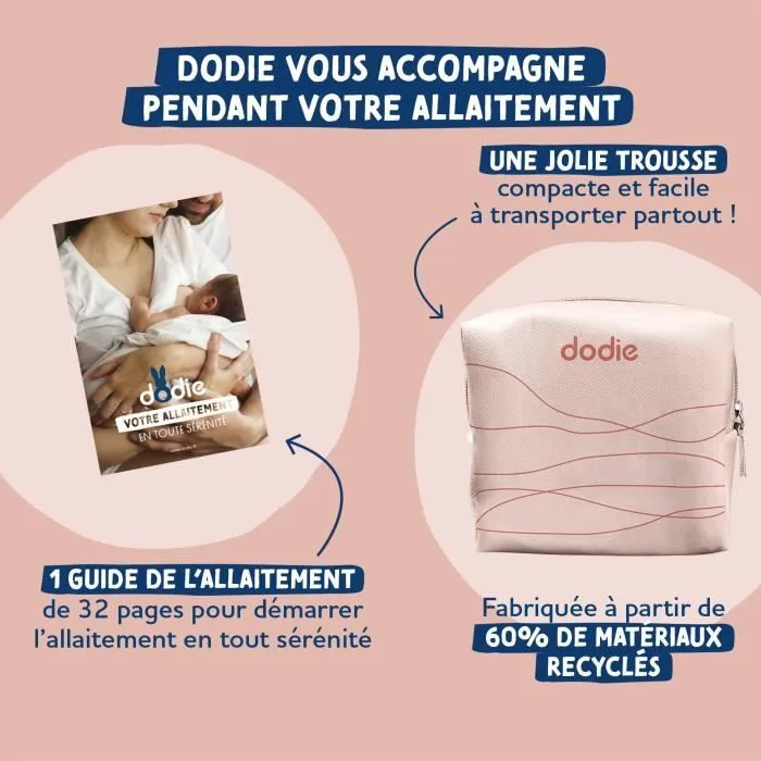 Trousse d'allaitement maternité - DODIE - Terracotta-5