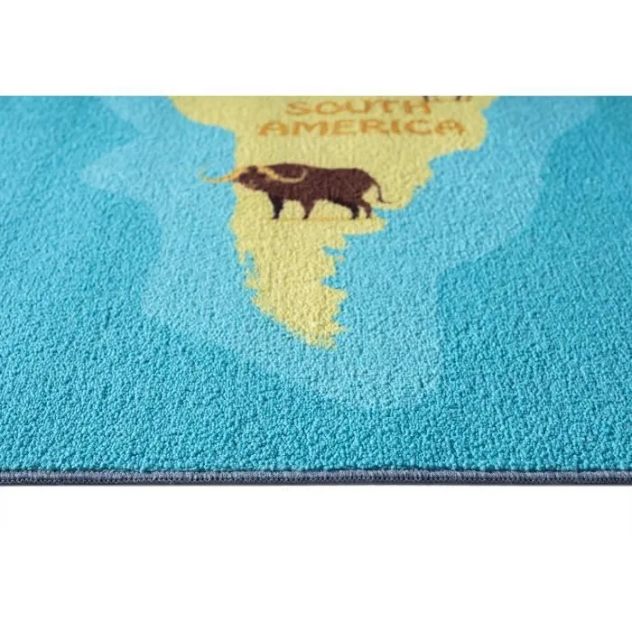 Tapis enfant - Happy Kids - Bleu - 200x290 cm - Rectangle - Intérieur- THE CARPET-3