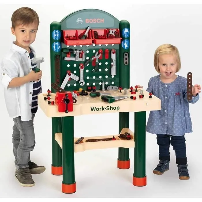 BOSCH - Etabli Work-Shop Enfant - 82 Accessoires-1