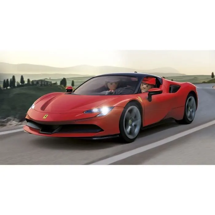 PLAYMOBIL 71020 Ferrari SF90 Stradale, Classic cars, Adulte, Voiture de collection, 43 pièces-1