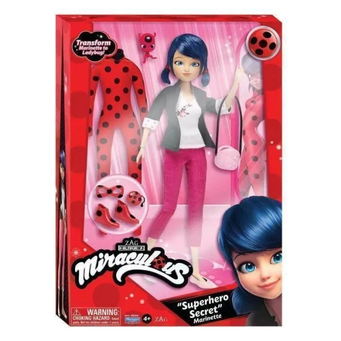 Bandai - Miraculous Ladybug - Poupée mannequin 26 cm et ses deux tenues-2