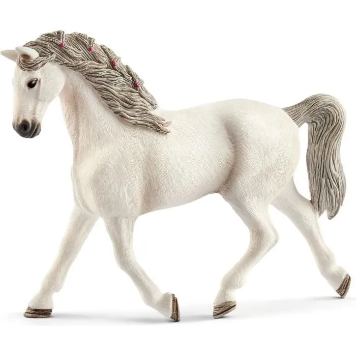 Figurine Jument Holstein - SCHLEICH - 13858 - Pour Enfant de 3 ans et plus - Jouet d'extérieur-0