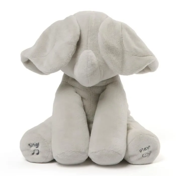 Jouet Peluche - 6054176 Bébé Interactive Age Flappy L'éléphant-1