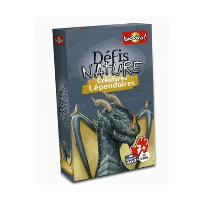 Jeu de questions-réponses - BIOVIVA - Défis Nature - Créatures légendaires - Mixte - A partir de 7 ans-5