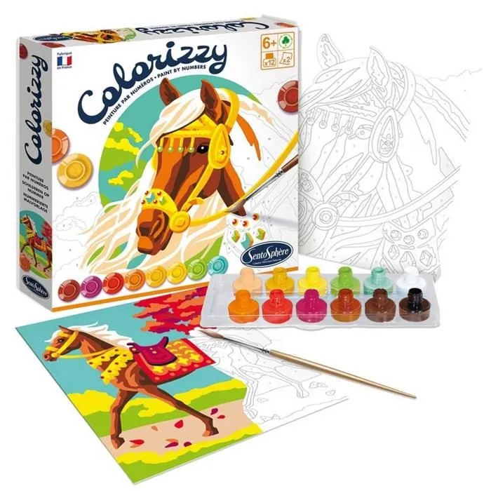 Colorizzy Chevaux-0