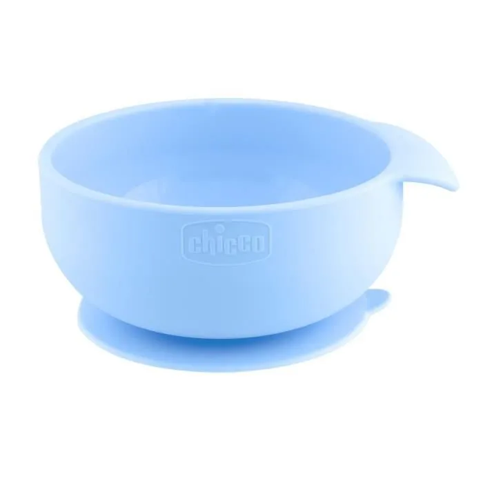 Chicco Take Eat Easy Bol avec Ventouse +6m Bleu-1