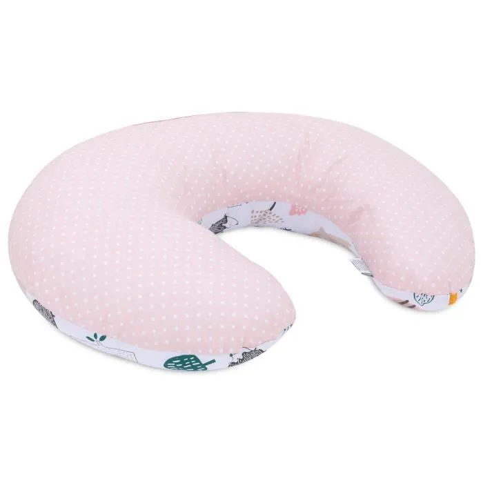 Bellochi Coussin D'allaitement avec Housse Coussin Allaitement 40x60 cm - Certificat - 100% Coton - Forêt-1