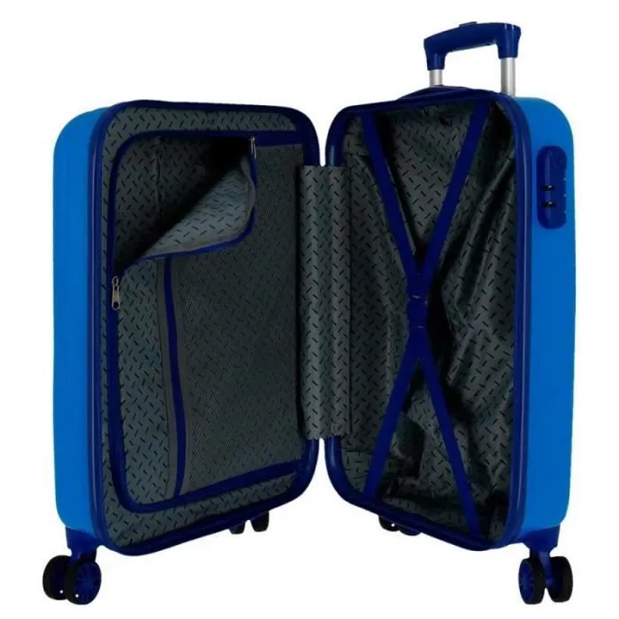 Valise cabine - MARVEL - SPIDERMAN - 4 roues - ABS léger - 34L - Bleu-2