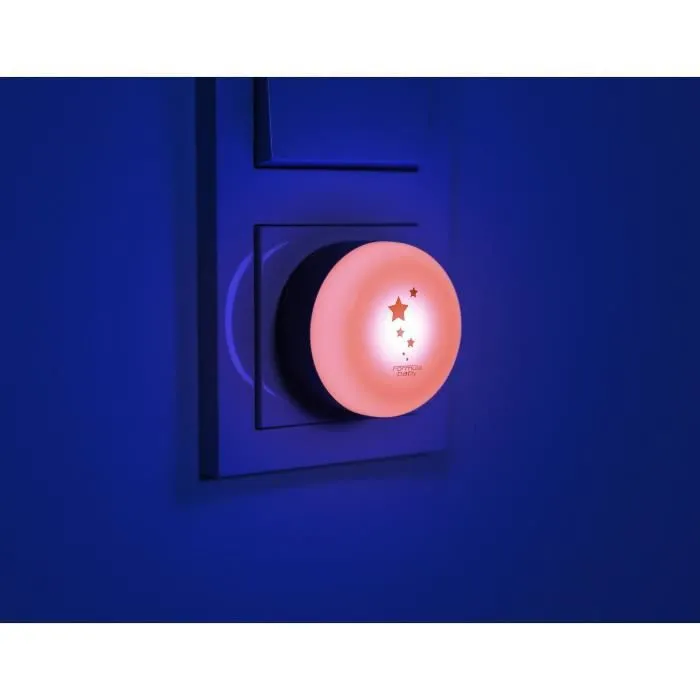 FORMULA BABY Veilleuse automatique LED multicolore - branchement prise murale-2