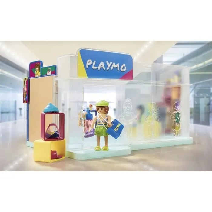 PLAYMOBIL 71534 Boutique de vêtements, My Life Le shopping, 76 pièces, Dès 4 ans-2