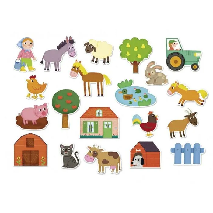 Vilac - Magnets Ferme-2