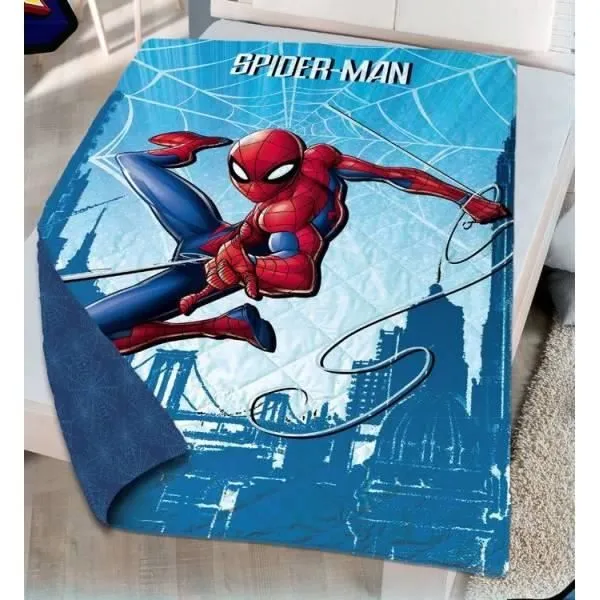 Couette imprimée Spiderman Super Héros 140 x 200 cm Marvel-0