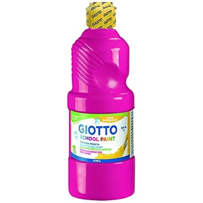 Boîte d'aquarelle - GIOTTO - 535310 - Lavable - Magenta - 500 ml-0