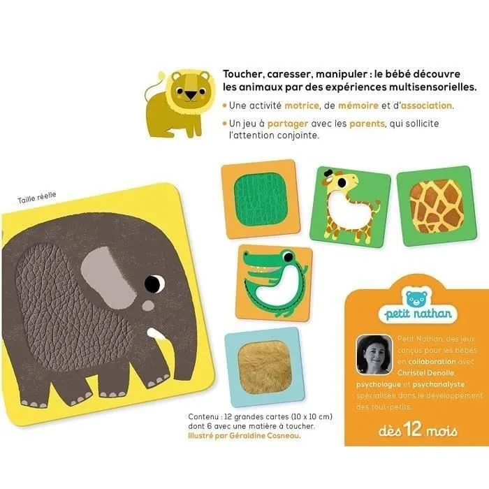 Jeux Societe - 31443 Animaux À Toucher-2