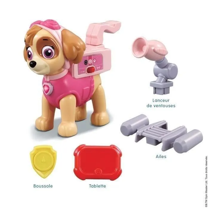 Jouet interactif VTECH Pat Patrouille - Stella pour mission de sauvetage-0